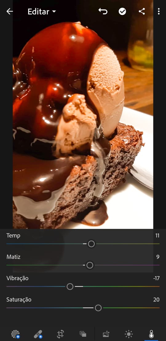 Tratando a imagem Adobe Lightroom - Tratando a imagem